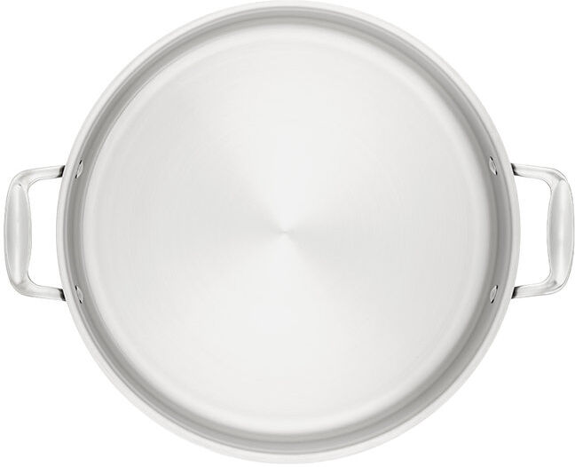 Stellar Profile Stainless Steel (18/10) Round Braiser with Lid Polished Steel 2.5L