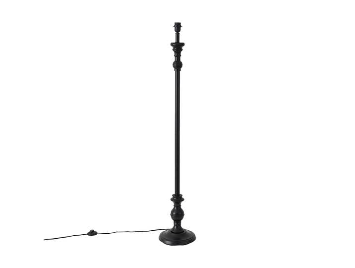 Lampadaire classique noir sans abat-jour - Classico