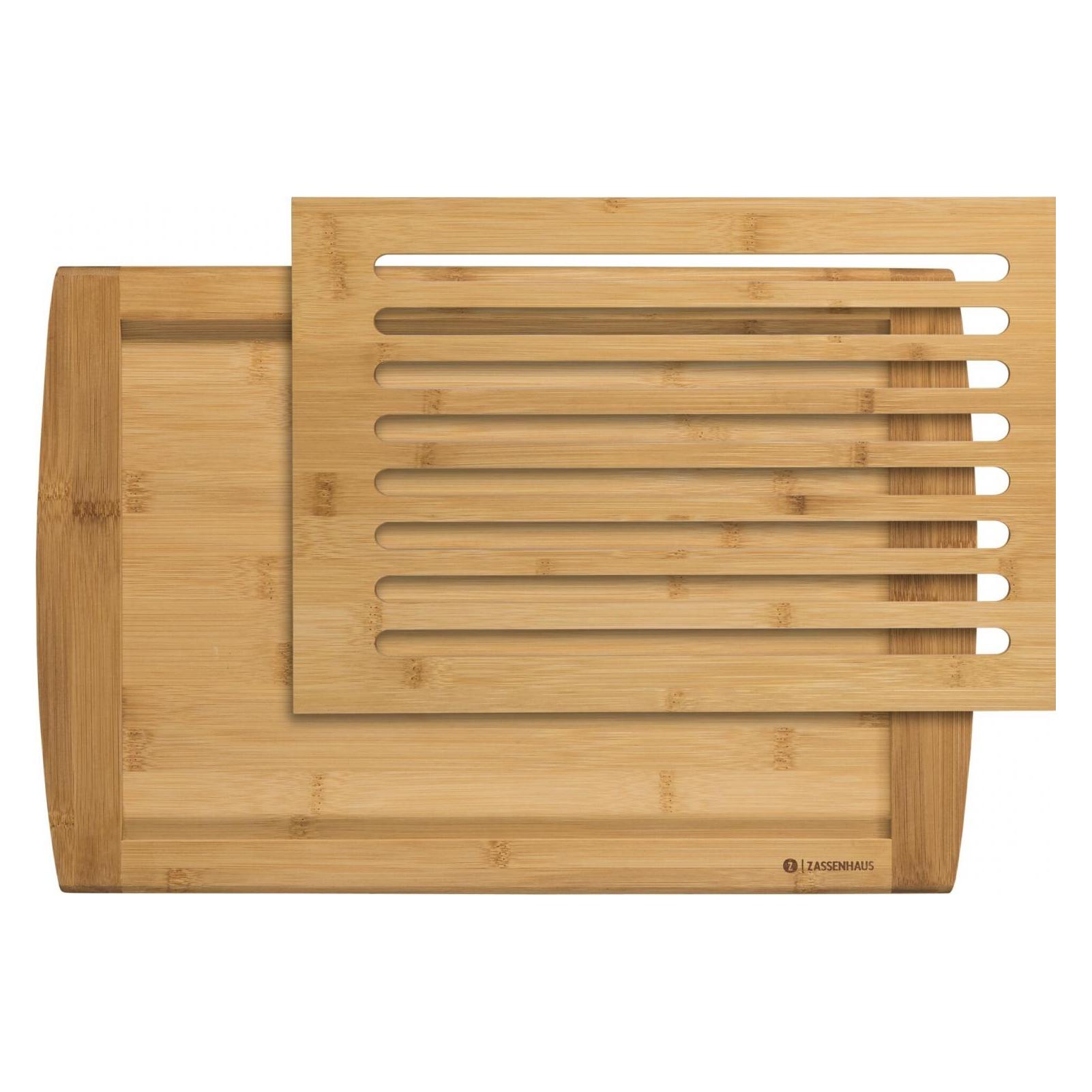Zassenhaus Brotschneidebrett Bambus 42x28x2cm (54064)