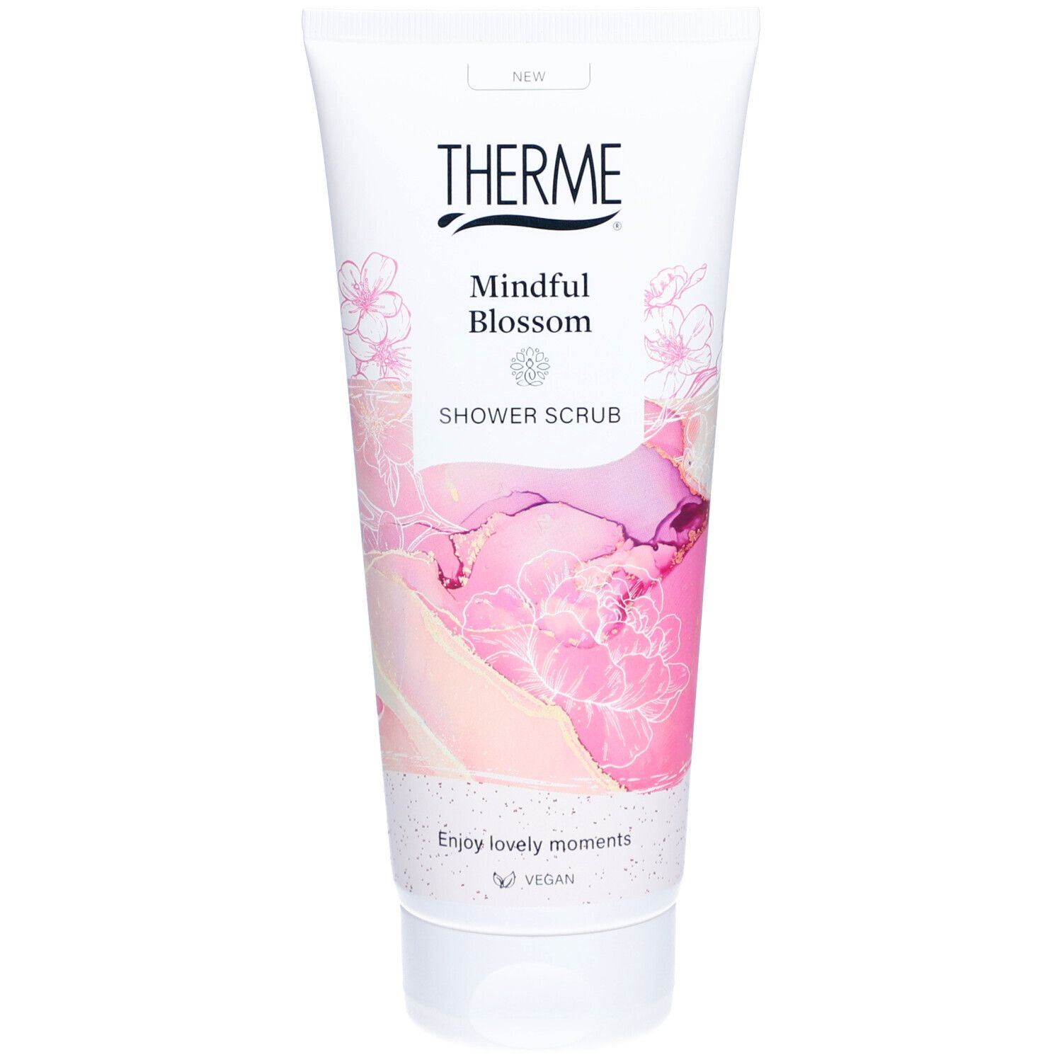 Mindful Blossom Shower Scrub 200ml 200 ml Körperlotion