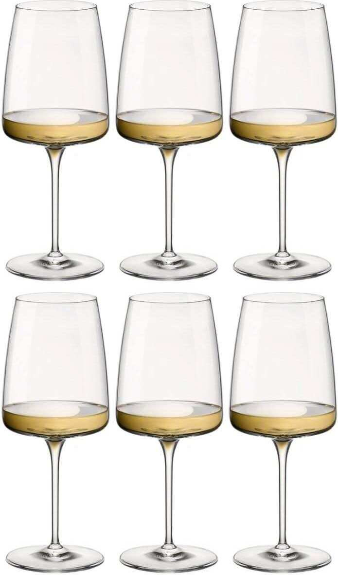 Bormioli Rocco Nexo Set van 6 wijnglazen, 38 cl