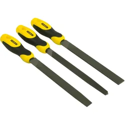 Stanley, Raspel + Feile, FEILENSET. 3TLG. (Hieb 2, 390 mm)