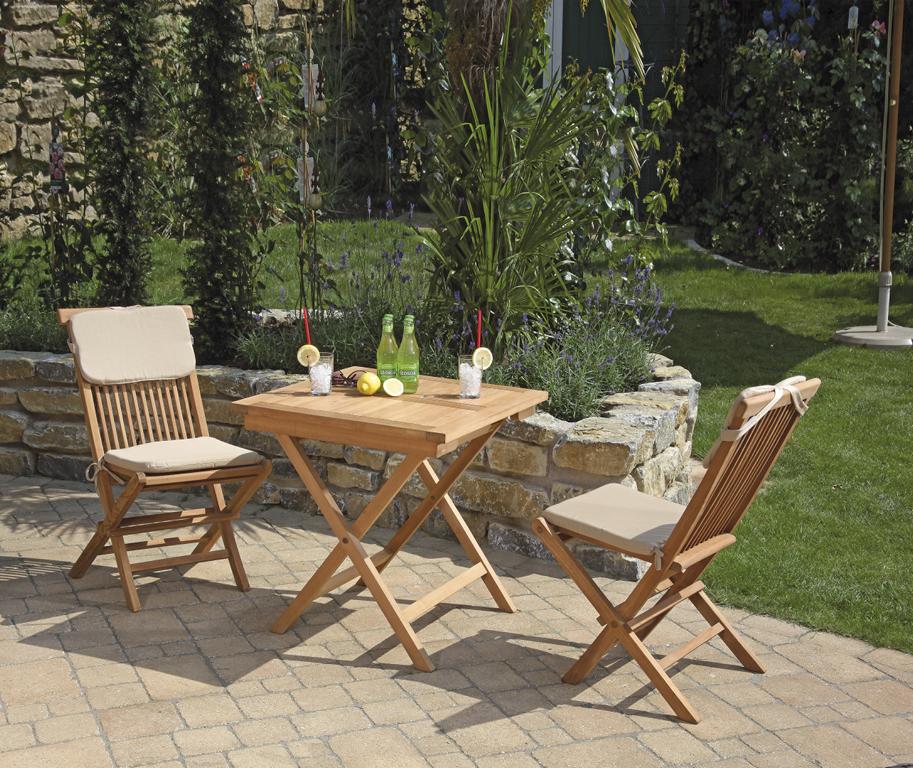 MUESING Gartenmöbel-Set Bristol Teakholz 16884577