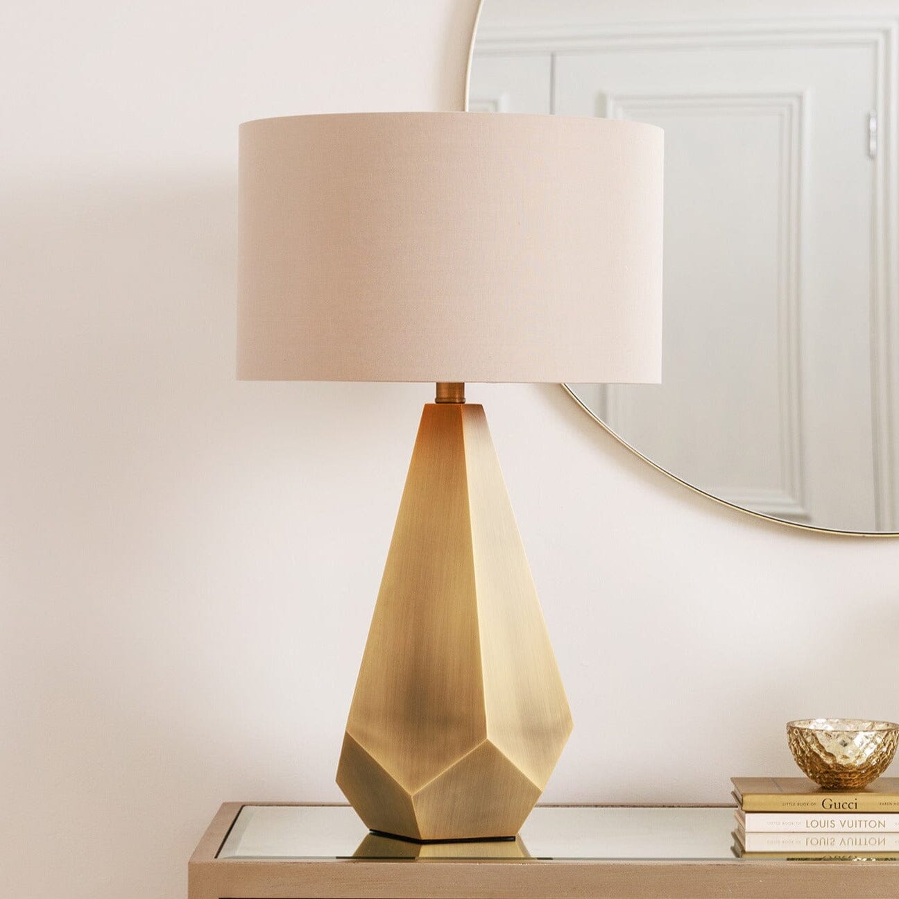 Aspen Brass Table Lamp