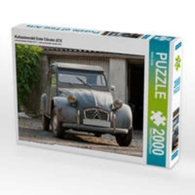 CALVENDO Puzzle Kultautomobil Ente Citroën 2CV 2000 Teile Lege-Größe 90 x 67 cm Foto-Puzzle Bild von Meike Bölts