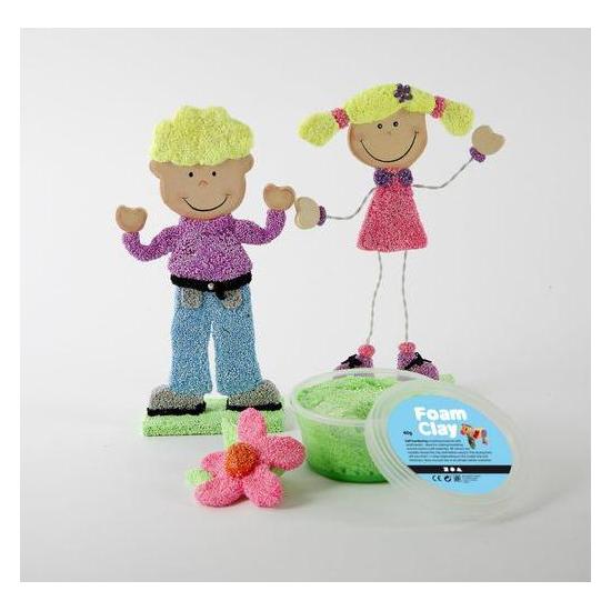 Creativ Company Modelliermasse Foam Clay Gelb 560g (78824)