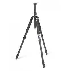 Kaiser Fototechnik Tiltall Kamerastativ TC-224, Carbon, inkl. Tragetasche. Einstellhöhe 14-137 cm