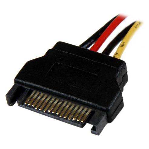 StarTech 12in Sata To Lp4 Power Cable (30.48 cm, SATA) (LP4SATAFM12)