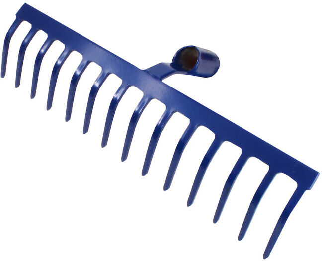 Râteau de voirie 14 dents sans manche, version lourde ; E/D/E (55515)