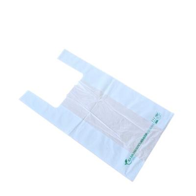 Pack4Food24 500 Bio Hemdchentragetaschen Knotenbeutel 25+12x45cm naturweiß PLA Biologisch abbaubar 14my