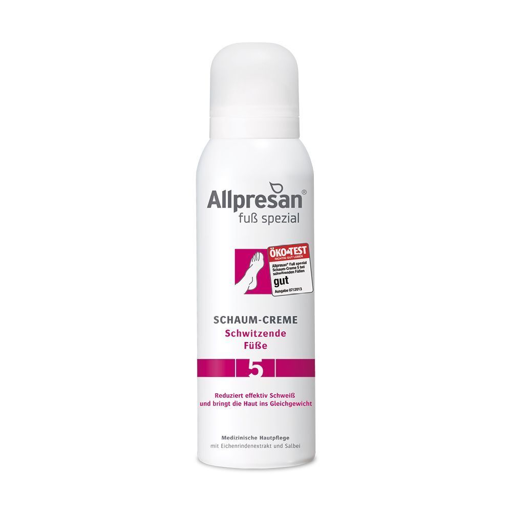 Allpresan Fuß spezial Nr.5 schwitzende Füße Schaum 125 ml