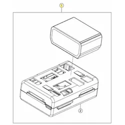 Robomow RK/XR 5200 Kit Batterie 5 AH 753-11204