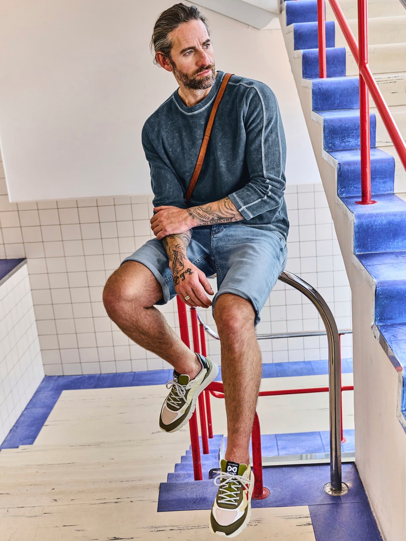 ID Eight Collab-Sneaker Maru Grün 40