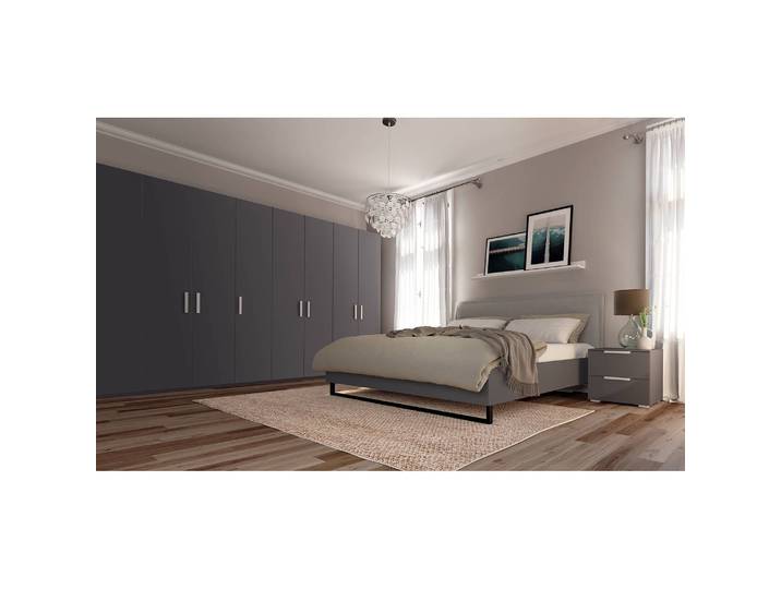 Armoire pure 405 x 236cm Argenté/Graphite