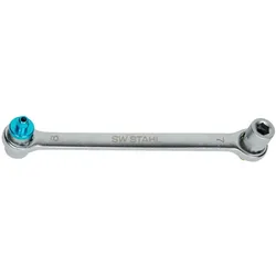 SW-Stahl, Schraubenschlüssel, Bremsenentlueftungs- (7 mm, 8 mm)