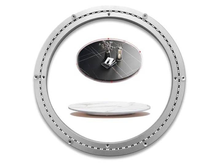 Drehtellerlager, Glatte, um 360 Grad drehbare Drehplatte, for Küchentisch aus Glas(20 inches (500mm))