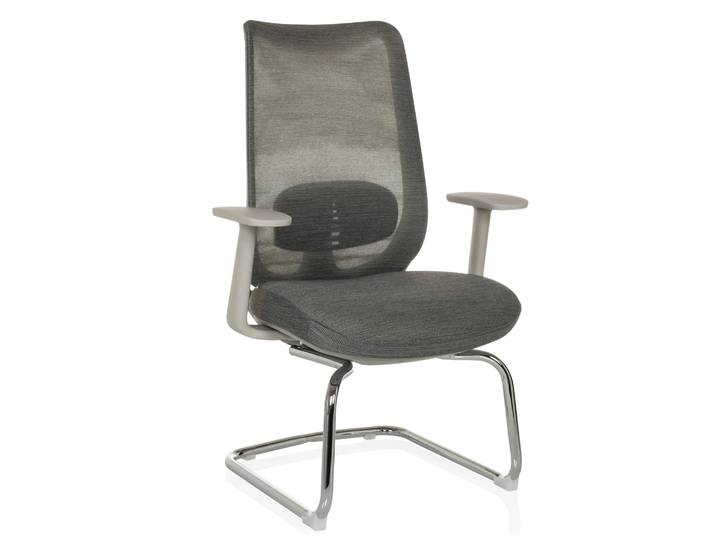 MILESTON V - Freischwinger Grau