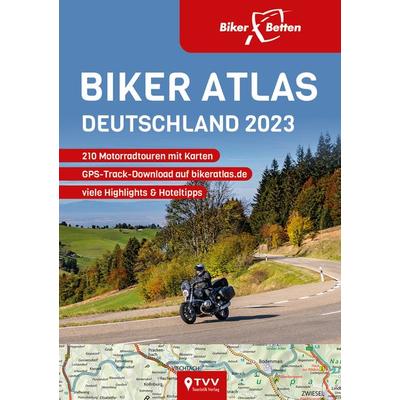 Biker Atlas DEUTSCHLAND 2023, Taschenbuch von , TVV Touristik-Verlag GmbH, 978-3-96599-037-1