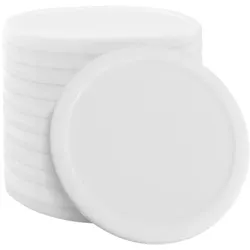 CombiCraft Kunststoff Pfandmarken oder Wertmarken Chips Ø28mm Weiß - 1000 Stück pro Packung