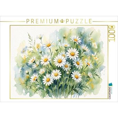 CALVENDO Puzzle Margeriten | 1000 Teile Lege-Größe 64 × 48 cm Foto-Puzzle für glückliche Stunden