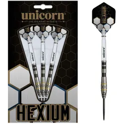 Unicorn Hexium Steel Tip Dart 90% Tungsten - Style 1 24G (24 g)