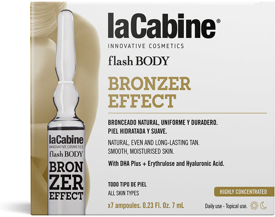 La Cabine Fiale Corpo effetto abbronzante 7 x 7 ml