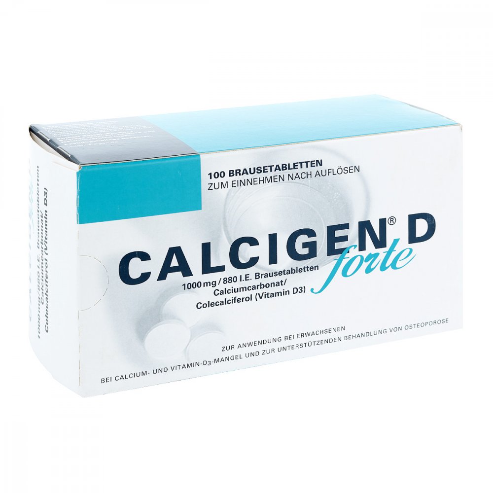 Cooper Consumer Health Deutschland GmbH CALCIGEN D forte 1000mg/880 internationale Einheiten 01697339