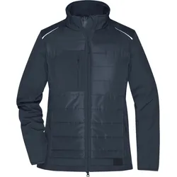 James & Nicholson Damen Hybrid Jacke Softshell-Jacke JN1819 carbon/carbon L