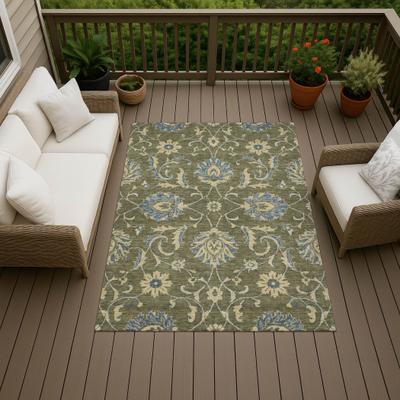 Addison Rugs Machine Washable Indoor/ Outdoor Traditional Piedmont Chantille Rug