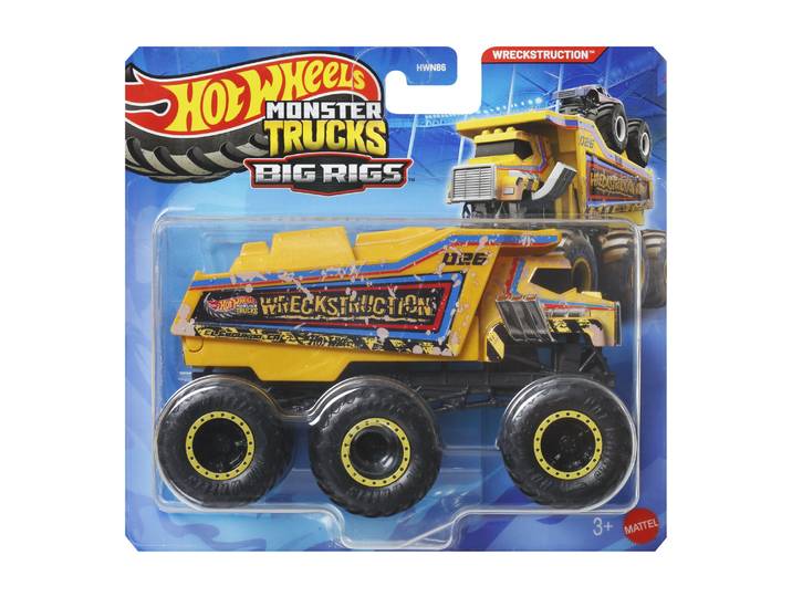 hot wheels monster trucks-assortiment de gros engins à l’échelle 1/64