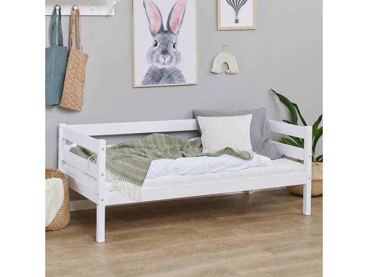 Kinder-/Juniorbett Comfort weiß, LF: 70x160 cm