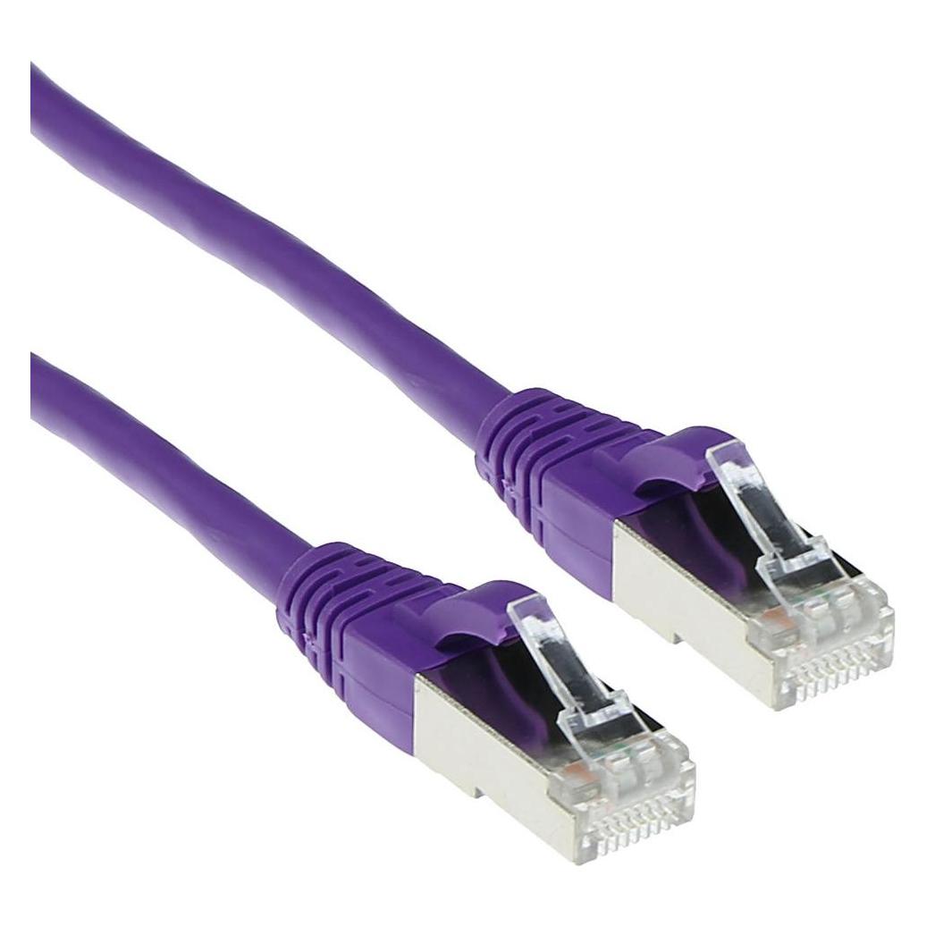 ACT FB2310 10m Cat6a SF/UTP (S-FTP) Violett Netzwerkkabel (S/FTP, CAT6a, 10 m) (FB2310)
