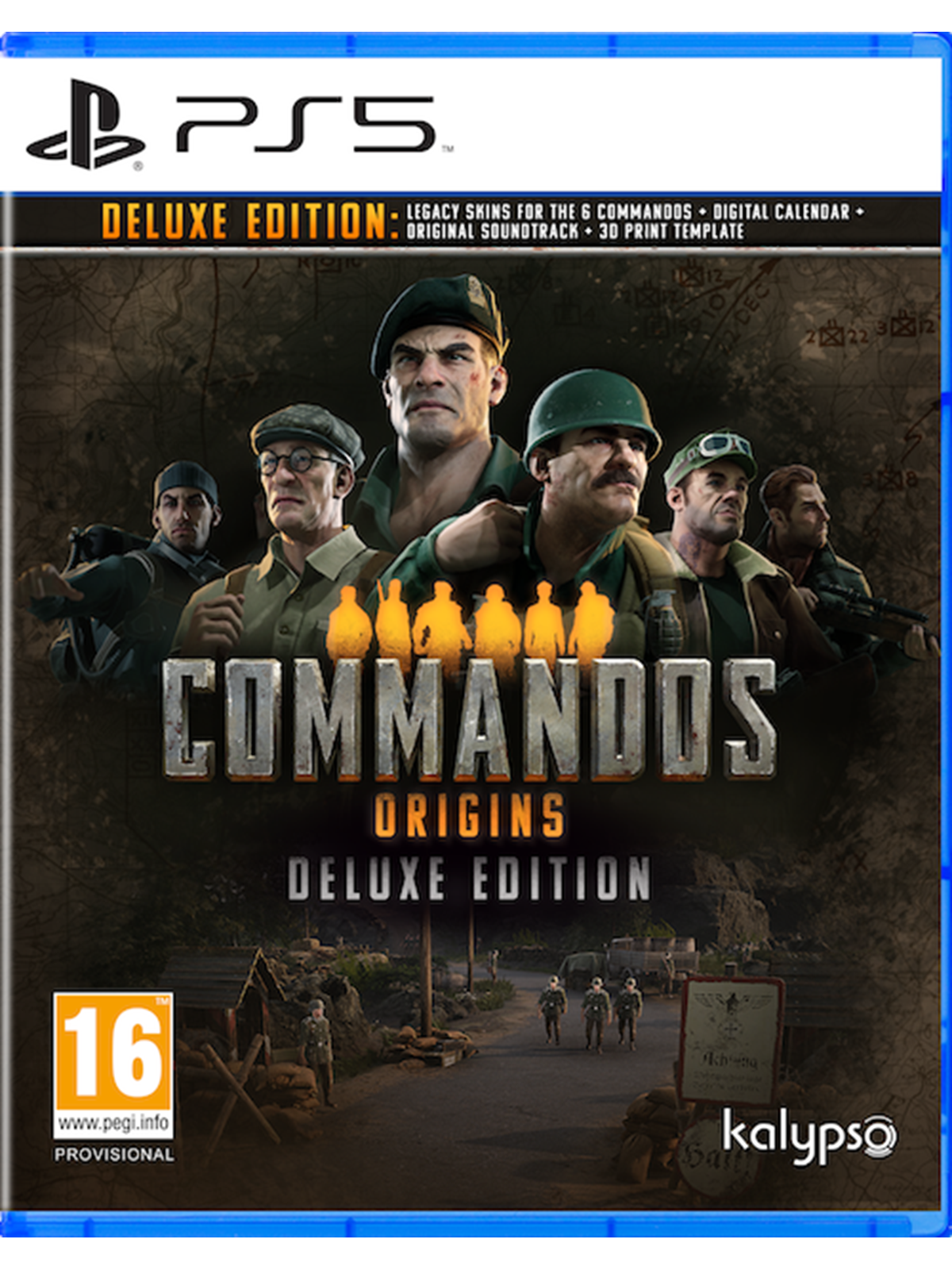 Commandos: Origins (Deluxe Edition) - Sony PlayStation 5 - Real Time Strategy - PEGI 16