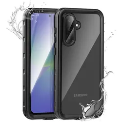 OEM Case universal for sports Waterproof case SHELLBOX A36 for SAMSUNG A36 black (Samsung Galaxy A36, Samsung Galaxy A37), Smartphone Hülle, Transparent, Schwarz
