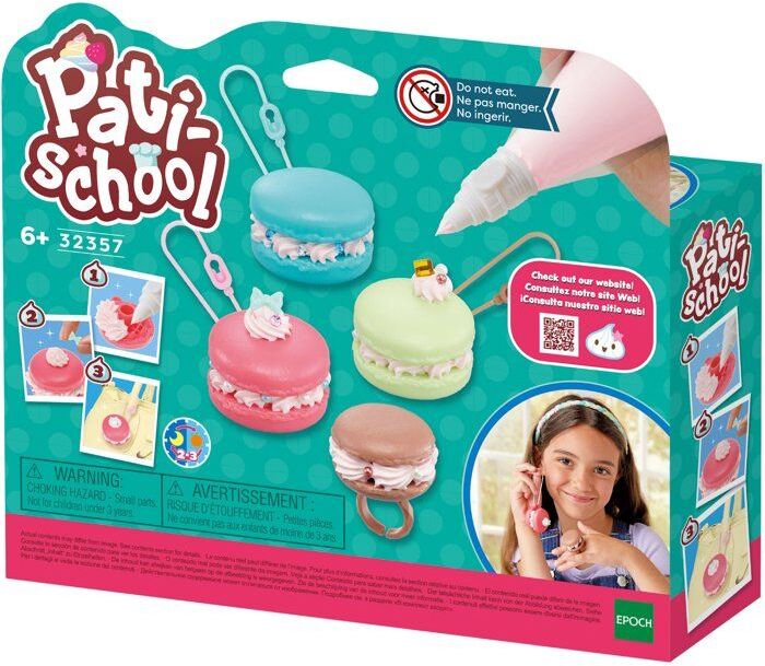 Pati-school Macaron Craft Kit by EPOCH Making Toys - Light Pink - For Kids Aged 8 and Over