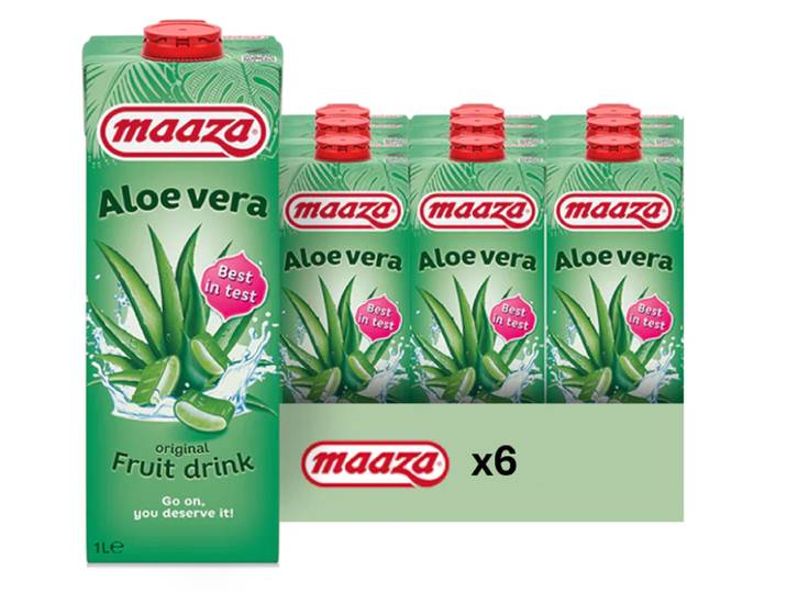 MAAZA Boisson à l’aloe vera - 6 x 1 L