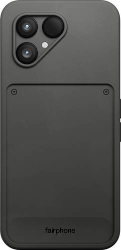 Fairphone Protective Case Fairphone 6 Schwarz Stoßfest F6CASE-1ZW-WW1