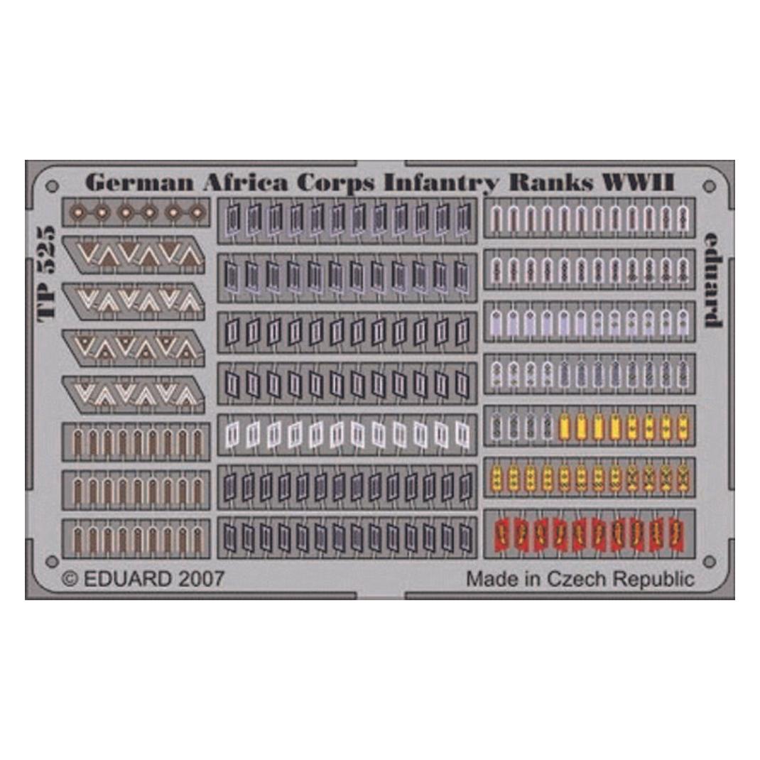 Eduard German Africa Corps Infantry Ranks WWII (TP525)