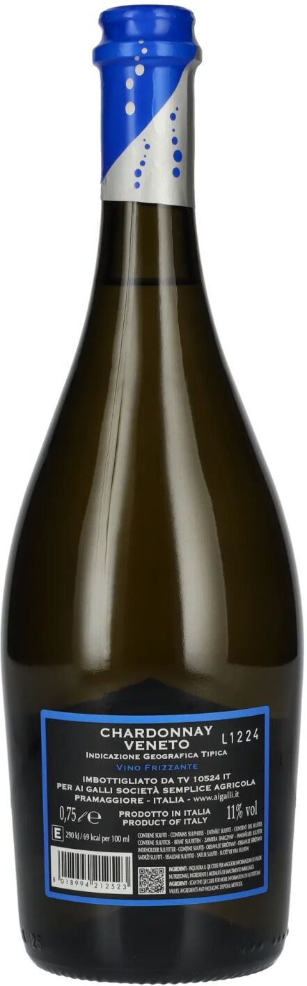 AI GALLI Chardonnay Frizzante IGT 11% Vol. 0,75l