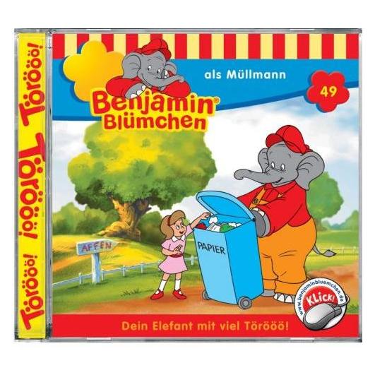 Kiddinx Folge 049: Als Müllmann (Benjamin Blümchen) (4001504265496)