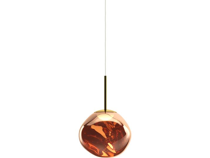Tom Dixon Designer-Pendellampe Melt Kupfer Polycarbonat B 28 cm