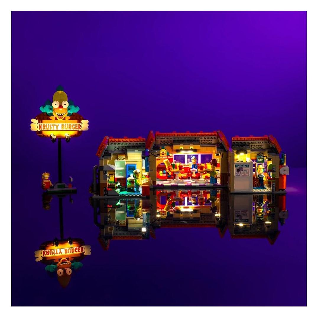 Light my bricks LMB 2.0 LED Licht Set für LEGO 10352 The Simpsons - Krusty Burger (10352)