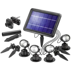 Esotec, Gartenbeleuchtung, Solar-Spot Quattro Power 10214 (10 lm, IP44)