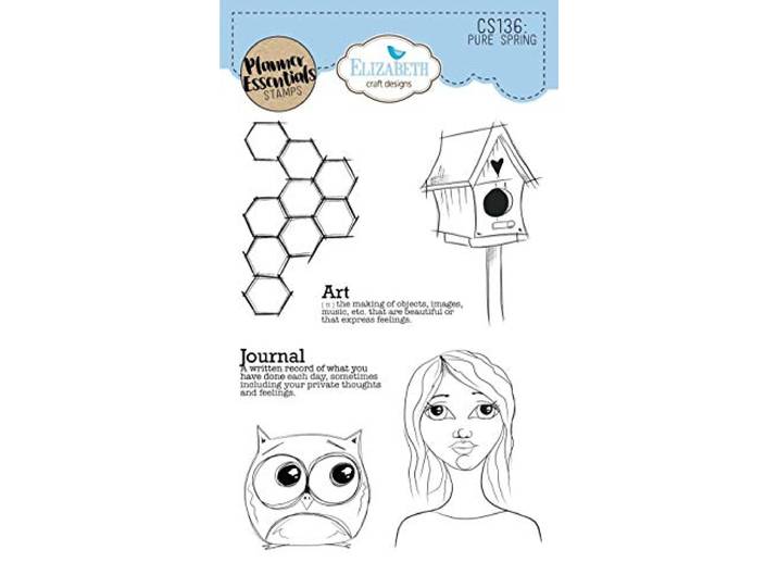 ECD Clear stamps - Pure spring