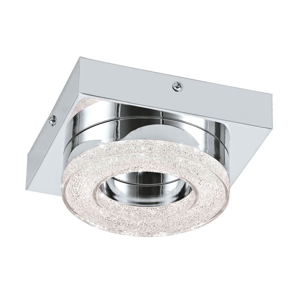 Eglo Plafonniere Fradelo Chroom Rond LED