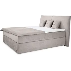 Boxspringbett SANSIBAR VIBORG - Bezug: Stoff