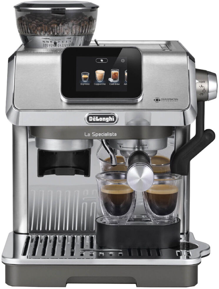 DeLonghi Specialista Touch Bean to Cup Espresso Coffee Machine Silver 0.25L