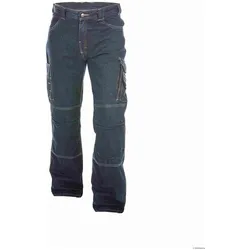 Dassy, Arbeitshose, Stretch-Arbeitsjeans Knoxville jeansblau Gr. 52 (52)