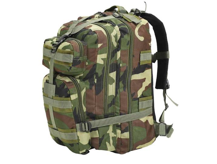 vidaXL Rucksack Armee-Stil 50 L Camouflage