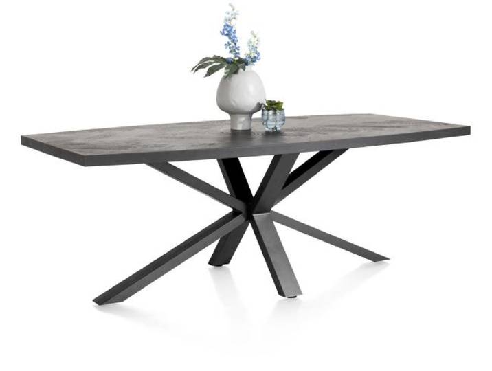 Henders & Hazel Metaluxe Esstisch oval Eiche